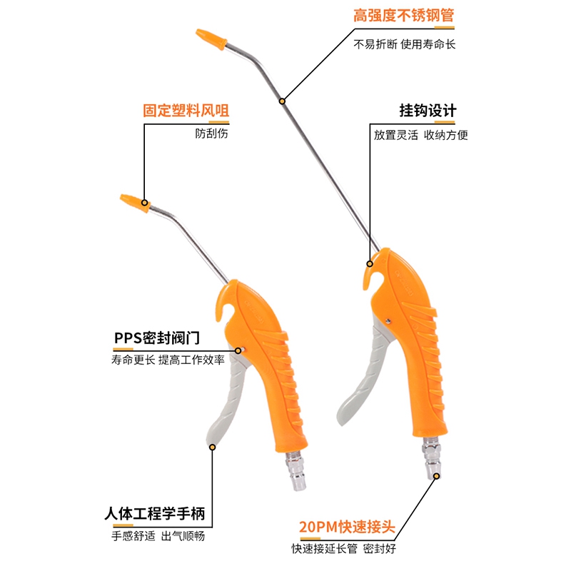 高壓塵吹槍吹氣槍